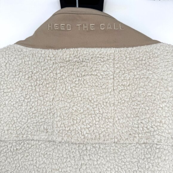 Howler Brothers Men's Chisos Talisman Fleece Jacket 1549 In Oatmeal Size XL GUC - Picture 9 of 15